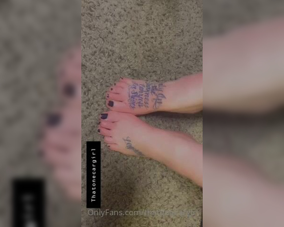 Thatonecargirl - OnlyFans Video h (28.10.2022)