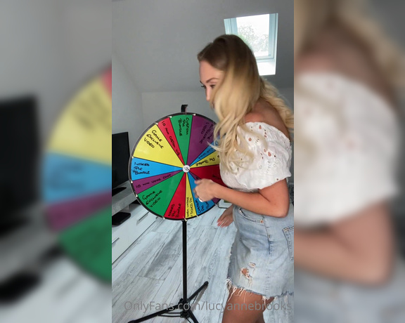 Lucyannebrooks - SUNDAY FUNDAY  SPIN THE WHEEL Three spins for Ricky (Rjp) to get th t (07.06.2020)