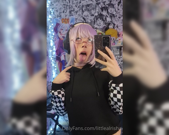 Littlealrisha - Monday sucks, but you can swipe for some Ahegao ;P 5 (08.11.2021)