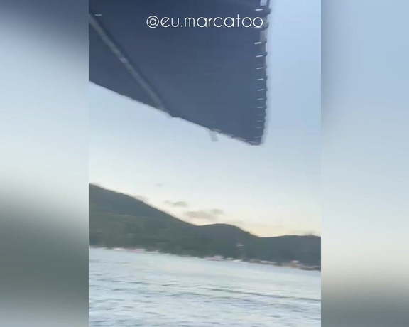 Luizamarcato - Riding a naked jet at Caxadao beach is already normal  Andar de jet pelada na praia do hM (28.05.2021)