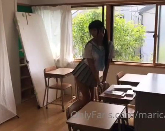 Maricahase - You like Japanese school girl Tip this post if I should make video as school g 8 (19.04.2020)