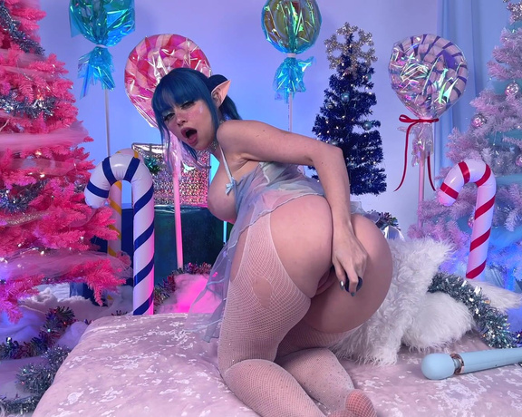 Jewelz Blu Onlyfans Frisky Winter Elf Have I Been Naughty Or Nice Video,  Big Tits, Cosplay