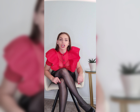 Lady Annabelle - When My boss is trying to be an asshole and he doesnt know how to appreciated Me as his Secretary. S,  Big Tits, Milf, boot fetish, foot fetish, nylon fetish, Goddess, Femdom
