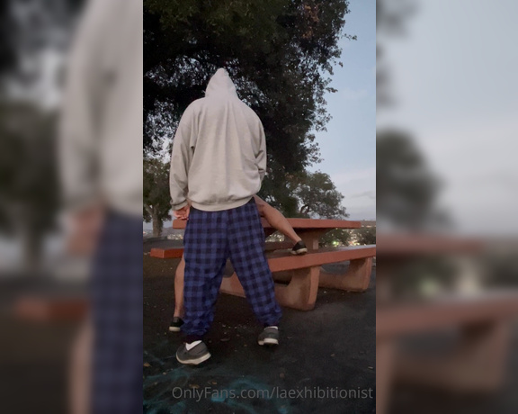 Laexhibitionist - Only on Onlyfans Vid of . Christmas Day public show ends with this du 8 (29.12.2021)
