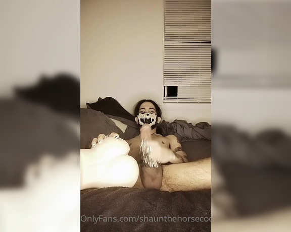Shaunthehorsecock - Monster Boyfriend has lots of fun with his toy! So much so that after b (14.03.2022)