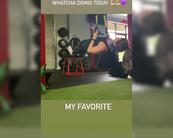 Callmecandacee - Come to the gym with me (; or watch me workout L (27.11.2022)