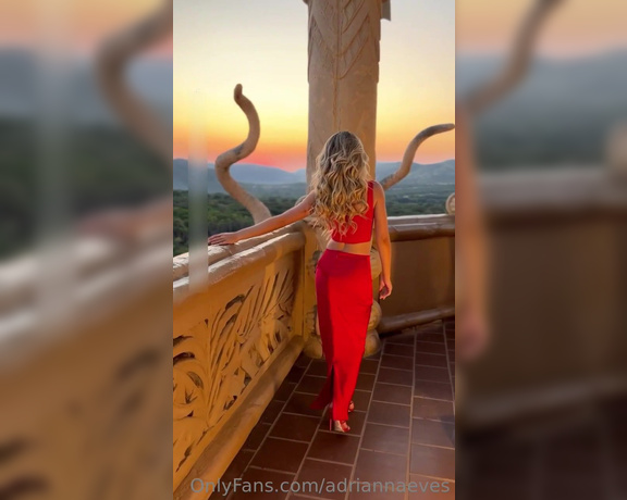 Adriannaeves - A romantic sunset in South Africa , would you go with me n (28.04.2023)